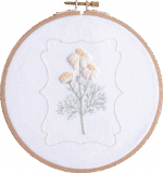 "Chamomile Flowers” Embroidery Kit