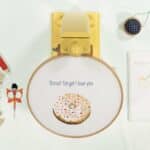 'Donut' Forget Embroidery Kit - Image 3