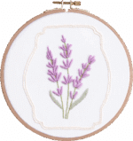 "Lavender” Embroidery Kit