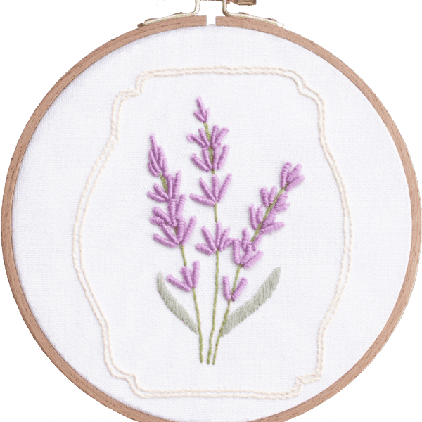 "Lavender” Embroidery Kit