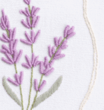 "Lavender” Embroidery Kit - Image 2