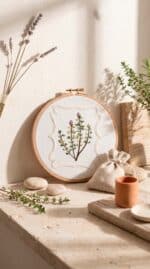 "Thyme” Embroidery Kit - Image 2